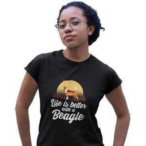 Life Is Better With A Beagle Tee